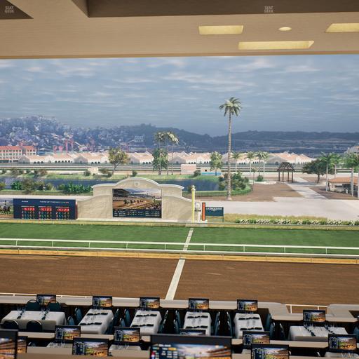 Del Mar Thoroughbred Club - Section Turf Club Lvl 4 Tbl D 6 Seat View