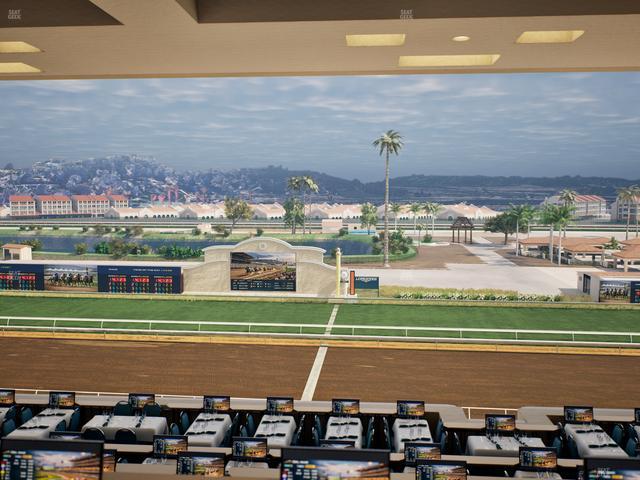 Del Mar Thoroughbred Club - Section Turf Club Lvl 4 Tbl D 6 Seat View
