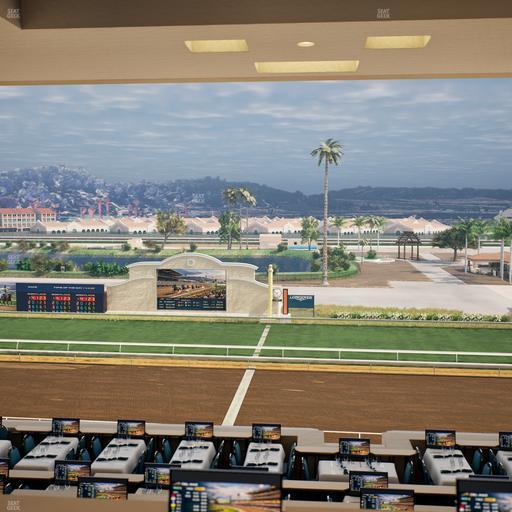 Del Mar Thoroughbred Club - Section Turf Club Lvl 4 Tbl D 7 Seat View