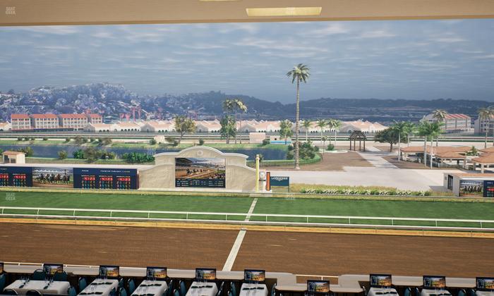 Del Mar Thoroughbred Club - Section Turf Club Lvl 4 Tbl D 7 Seat View