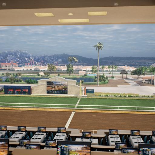 Del Mar Thoroughbred Club - Section Turf Club Lvl 4 Tbl D 8 Seat View
