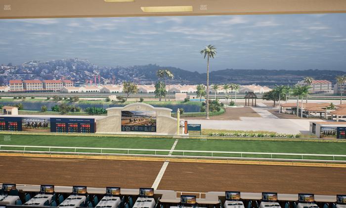 Del Mar Thoroughbred Club - Section Turf Club Lvl 4 Tbl D 8 Seat View