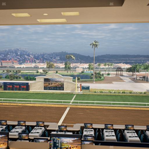 Del Mar Thoroughbred Club - Section Turf Club Lvl 4 Tbl D 9 Seat View