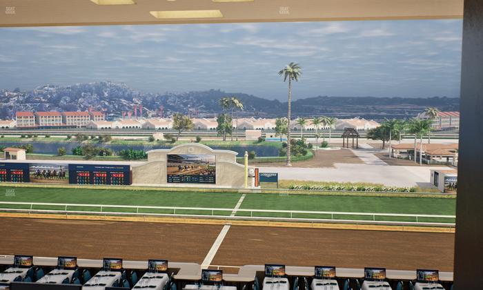Del Mar Thoroughbred Club - Section Turf Club Lvl 4 Tbl D 9 Seat View