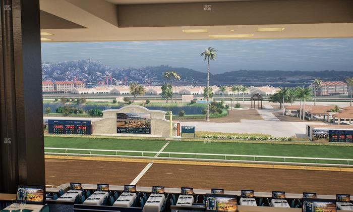 Del Mar Thoroughbred Club - Section Turf Club Lvl 4 Tbl E 12 Seat View