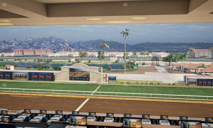 Del Mar Thoroughbred Club - Section Turf Club Lvl 4 Tbl E 13 Seat View
