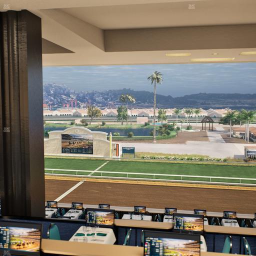 Del Mar Thoroughbred Club - Section Turf Club Lvl 4 Tbl E 17 Seat View