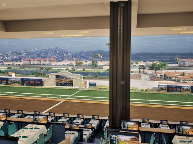 Del Mar Thoroughbred Club - Section Turf Club Lvl 4 Tbl E 20 Seat View
