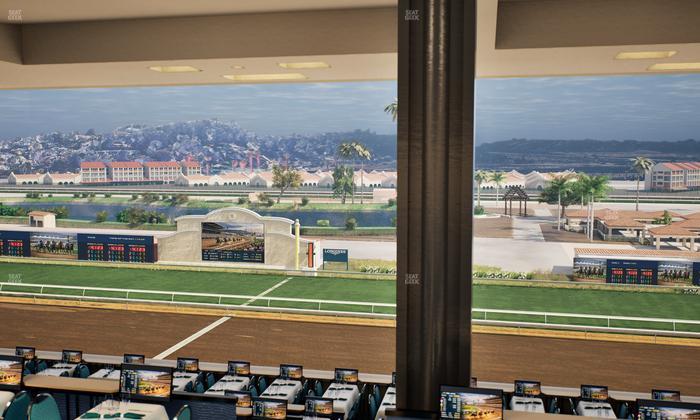 Del Mar Thoroughbred Club - Section Turf Club Lvl 4 Tbl E 20 Seat View