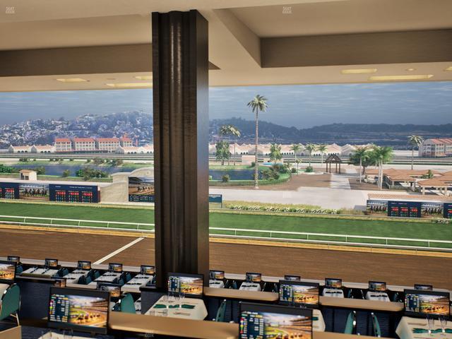 Del Mar Thoroughbred Club - Section Turf Club Lvl 4 Tbl E 21 Seat View