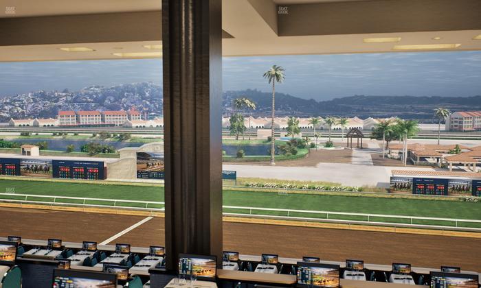 Del Mar Thoroughbred Club - Section Turf Club Lvl 4 Tbl E 21 Seat View