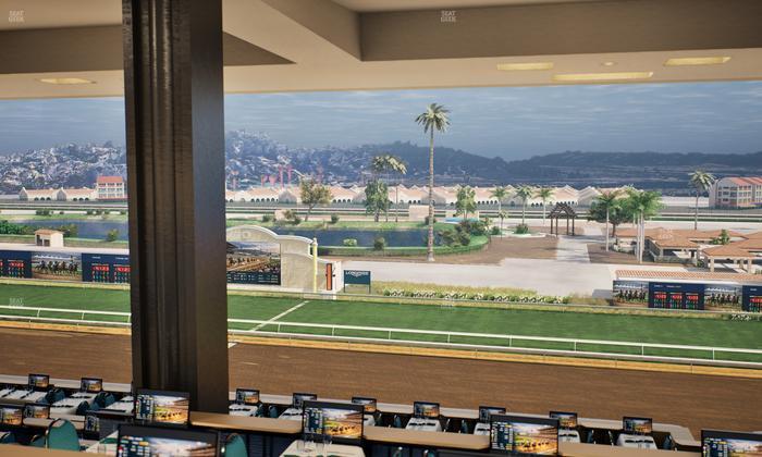 Del Mar Thoroughbred Club - Section Turf Club Lvl 4 Tbl E 22 Seat View