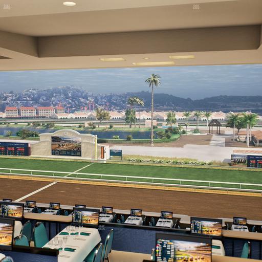 Del Mar Thoroughbred Club - Section Turf Club Lvl 4 Tbl E 24 Seat View
