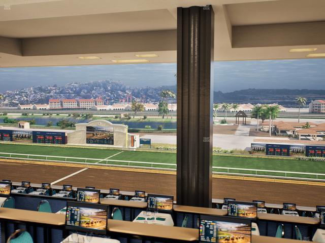 Del Mar Thoroughbred Club - Section Turf Club Lvl 4 Tbl E 26 Seat View