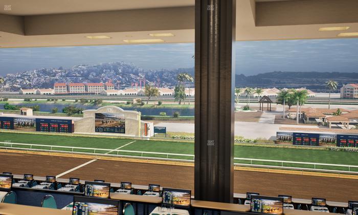 Del Mar Thoroughbred Club - Section Turf Club Lvl 4 Tbl E 26 Seat View