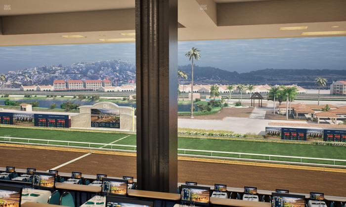 Del Mar Thoroughbred Club - Section Turf Club Lvl 4 Tbl E 28 Seat View
