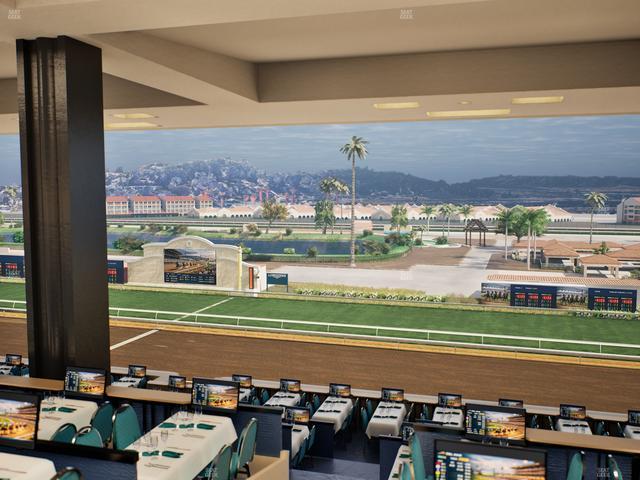 Del Mar Thoroughbred Club - Section Turf Club Lvl 4 Tbl E 30 Seat View