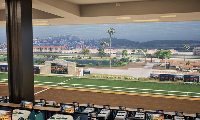 Del Mar Thoroughbred Club - Section Turf Club Lvl 4 Tbl E 30 Seat View