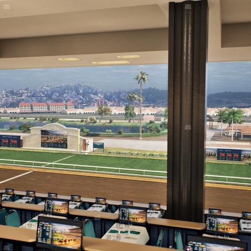 Del Mar Thoroughbred Club - Section Turf Club Lvl 4 Tbl E 32 Seat View