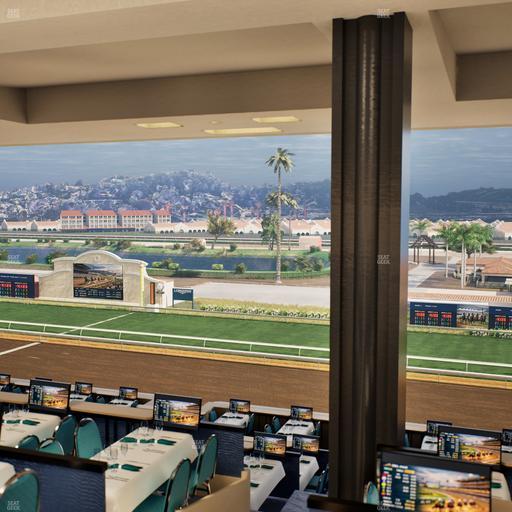 Del Mar Thoroughbred Club - Section Turf Club Lvl 4 Tbl E 36 Seat View