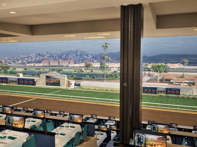 Del Mar Thoroughbred Club - Section Turf Club Lvl 4 Tbl E 36 Seat View