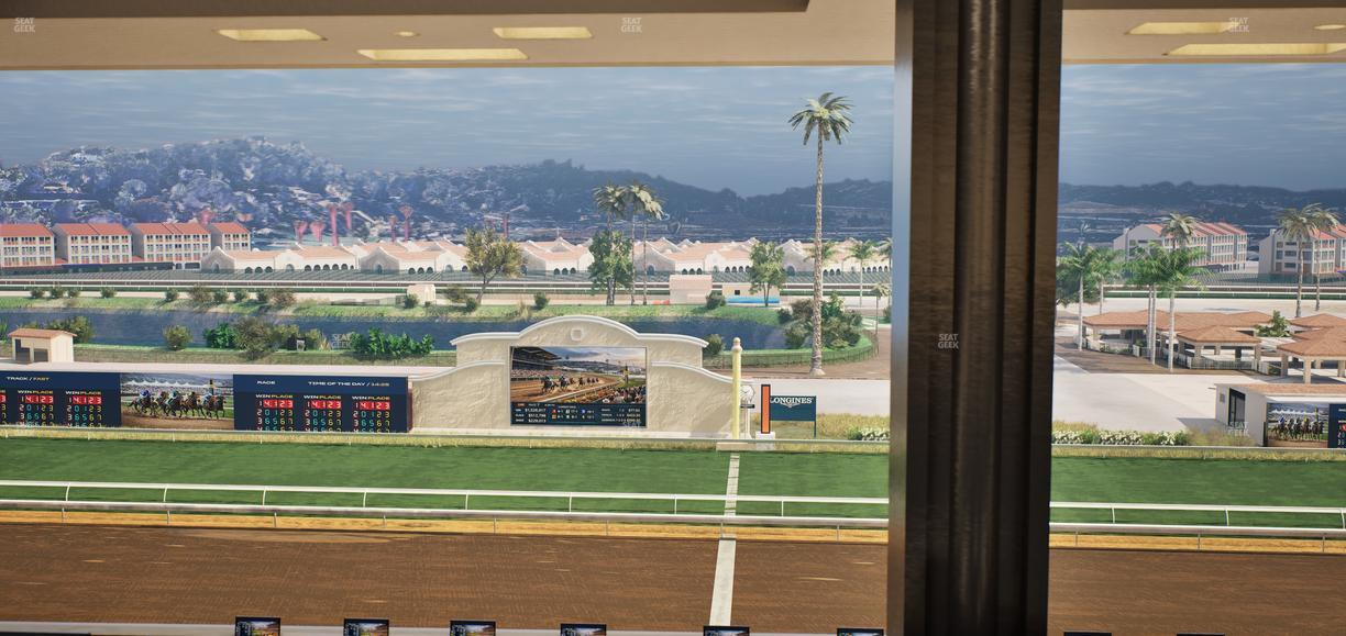 Del Mar Thoroughbred Club - Section Turf Club Lvl 4 Tbl E 4 Seat View