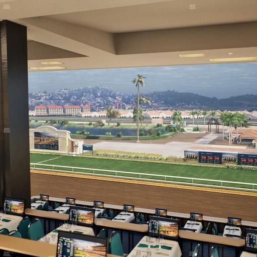 Del Mar Thoroughbred Club - Section Turf Club Lvl 4 Tbl E 40 Seat View