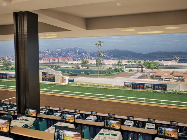 Del Mar Thoroughbred Club - Section Turf Club Lvl 4 Tbl E 40 Seat View