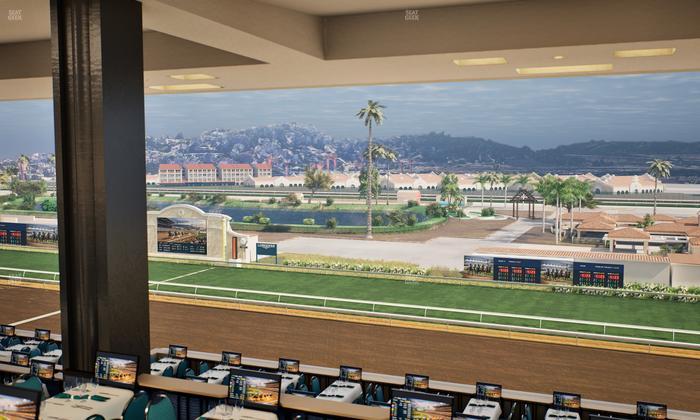 Del Mar Thoroughbred Club - Section Turf Club Lvl 4 Tbl E 40 Seat View