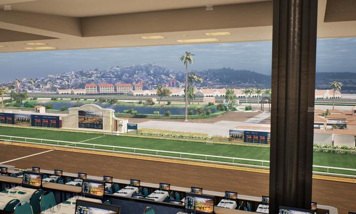 Del Mar Thoroughbred Club - Section Turf Club Lvl 4 Tbl E 42 Seat View