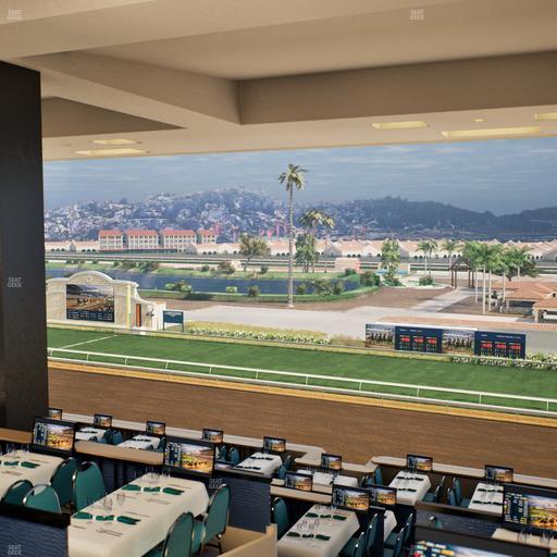 Del Mar Thoroughbred Club - Section Turf Club Lvl 4 Tbl E 45 Seat View
