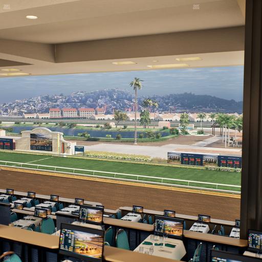 Del Mar Thoroughbred Club - Section Turf Club Lvl 4 Tbl E 47 Seat View