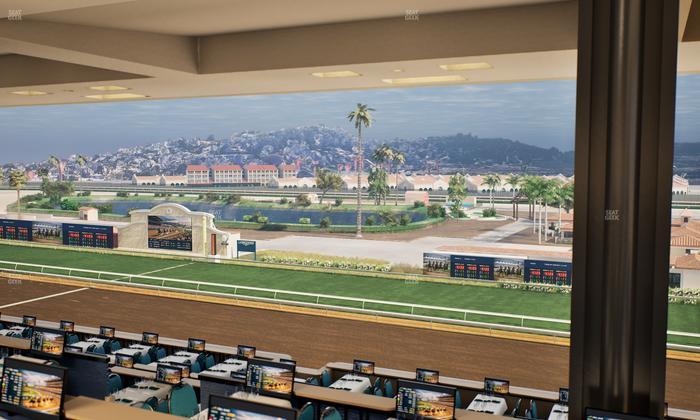 Del Mar Thoroughbred Club - Section Turf Club Lvl 4 Tbl E 47 Seat View