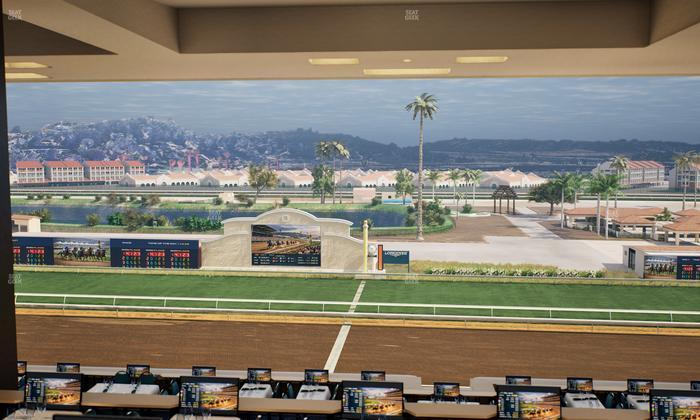 Del Mar Thoroughbred Club - Section Turf Club Lvl 4 Tbl E 8 Seat View