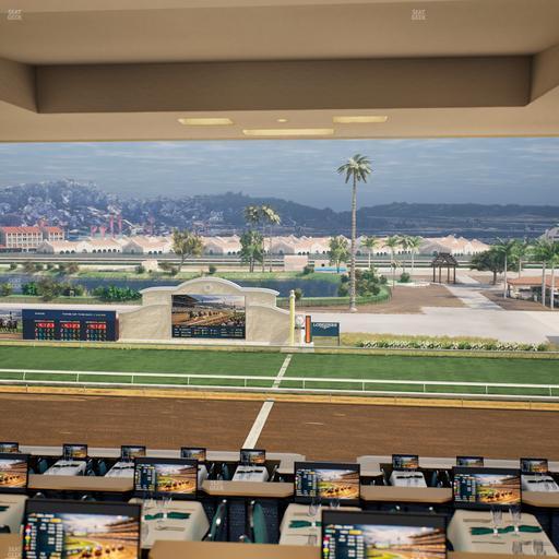 Del Mar Thoroughbred Club - Section Turf Club Lvl 4 Tbl E 9 Seat View