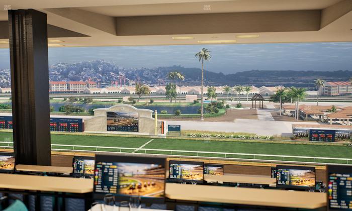 Del Mar Thoroughbred Club - Section Turf Club Lvl 4 Tbl F 20 Seat View