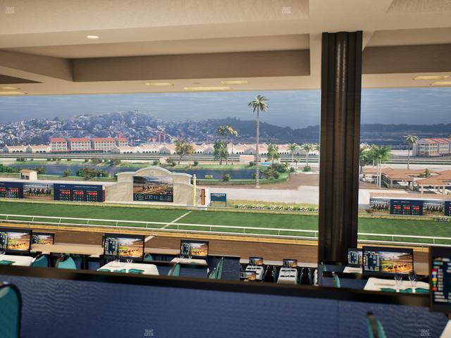 Del Mar Thoroughbred Club - Section Turf Club Lvl 4 Tbl F 22 Seat View