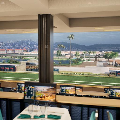 Del Mar Thoroughbred Club - Section Turf Club Lvl 4 Tbl F 24 Seat View