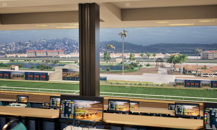 Del Mar Thoroughbred Club - Section Turf Club Lvl 4 Tbl F 24 Seat View