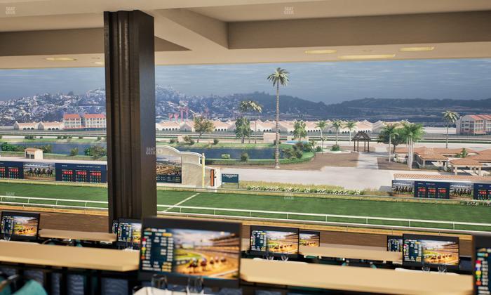 Del Mar Thoroughbred Club - Section Turf Club Lvl 4 Tbl F 25 Seat View
