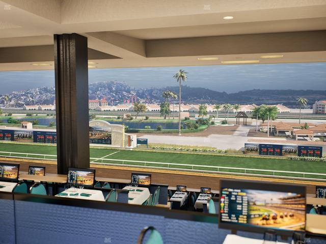 Del Mar Thoroughbred Club - Section Turf Club Lvl 4 Tbl F 31 Seat View