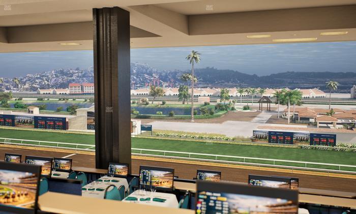 Del Mar Thoroughbred Club - Section Turf Club Lvl 4 Tbl F 36 Seat View