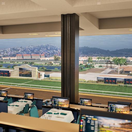 Del Mar Thoroughbred Club - Section Turf Club Lvl 4 Tbl F 41 Seat View