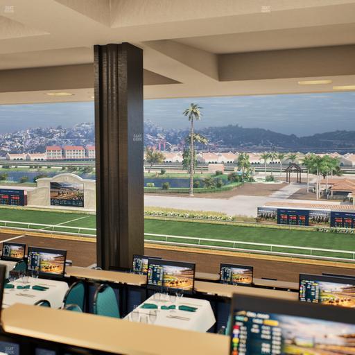 Del Mar Thoroughbred Club - Section Turf Club Lvl 4 Tbl F 42 Seat View
