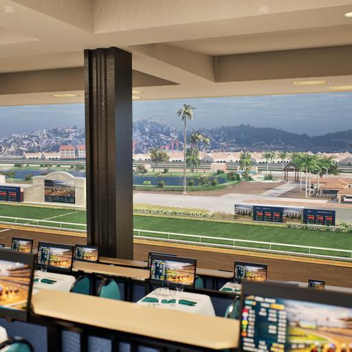 Del Mar Thoroughbred Club - Section Turf Club Lvl 4 Tbl F 48 Seat View
