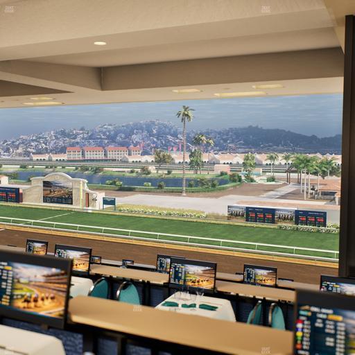 Del Mar Thoroughbred Club - Section Turf Club Lvl 4 Tbl F 51 Seat View