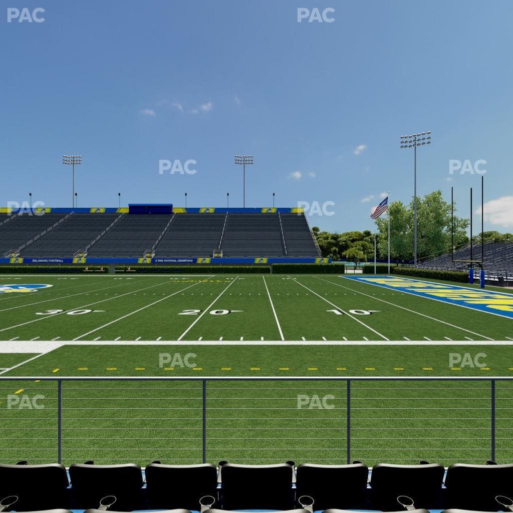 Delaware Stadium - Section 102 Seat View