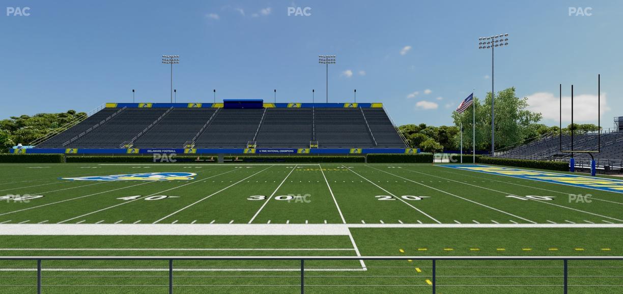 Delaware Stadium - Section 103 Seat View