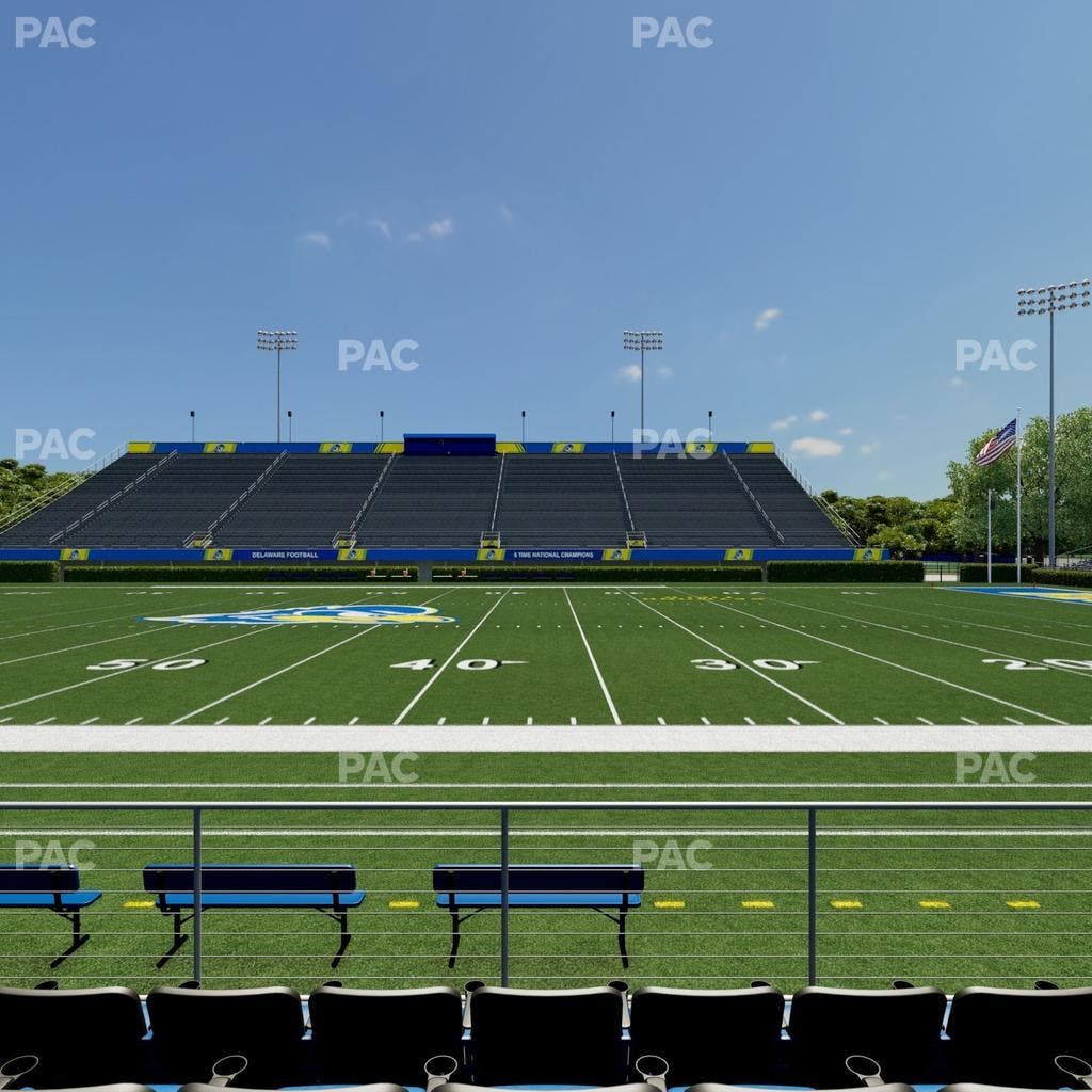 Delaware Stadium - Section 104 Seat View
