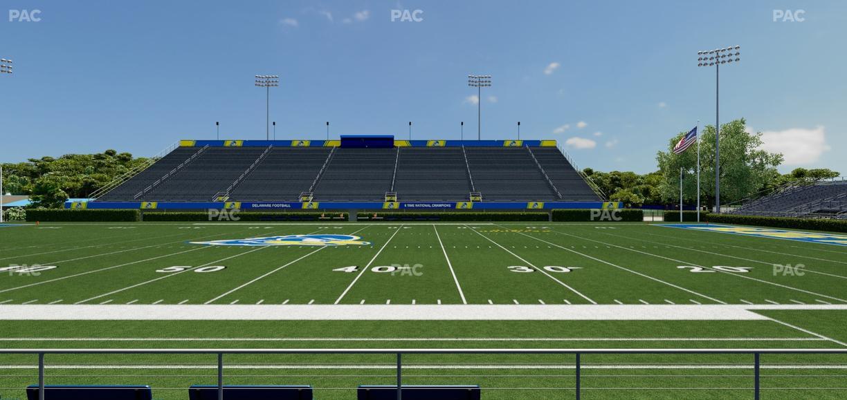 Delaware Stadium - Section 104 Seat View